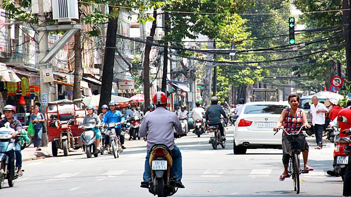Saigon streetview Vietnam